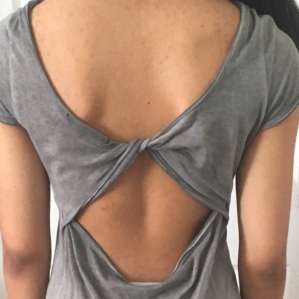 SOLD LuLus Grey Dress - Picture 2 of 4